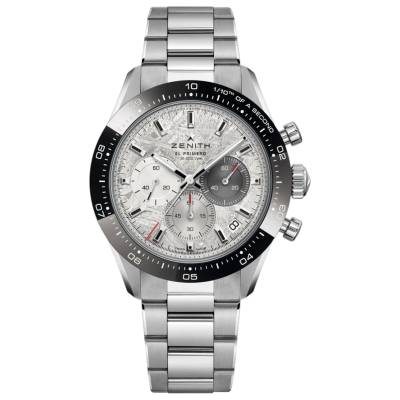 ZENITH CHRONOMASTER SPORT 41MM STEEL METEORITE DIAL REF: 03.3120.3600/76.M3100