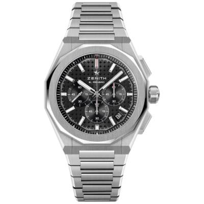 ZENITH DEFY SKYLINE CHRONOGRAPH 42MM STEEL BLACK DIAL REF: 03.9500.3600/02.I001