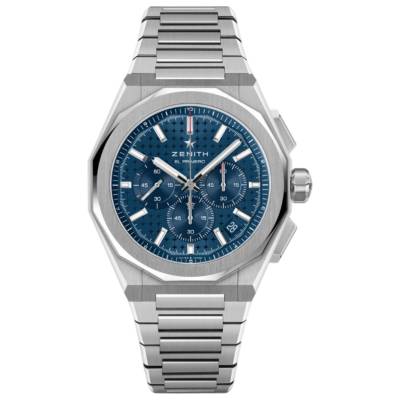 ZENITH DEFY SKYLINE CHRONOGRAPH 42MM STEEL BLUE DIAL REF: 03.9500.3600/51.I001