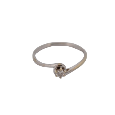 INEL DIN AUR ALB 9K CU DIAMANT_81682