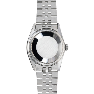 ROLEX DATEJUST 36MM STEEL BLUE DIAL DIAMONDS FLUTED BEZEL  JUBILEE FULL SET REF: 16014