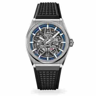 ZENITH DEFY CLASSIC 41MM TITANIUM ELITE 670SK AUTOMATIC REF: 95.9000.670/78.R782