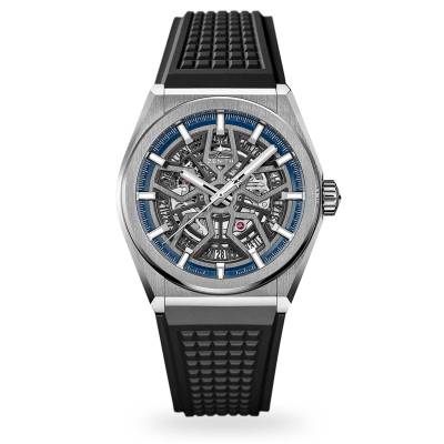 ZENITH DEFY CLASSIC 41MM TITANIUM ELITE 670SK AUTOMATIC REF: 95.9000.670/78.R782