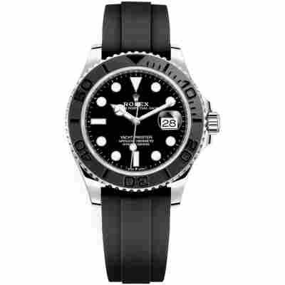 ROLEX YACHT-MASTER AUTOMATIC WHITE GOLD&RUBBER 42MM REF: 226659