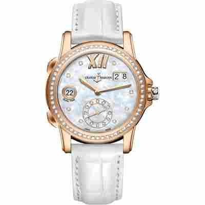 ULYSSE NARDIN LADY DUAL TIME MOTHER OF PEARL REF:  3346-222B/391