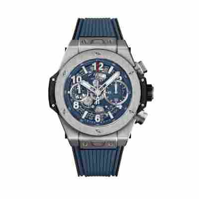 HUBLOT BIG BANG UNICO TITANIUM BLUE 42MM REF: 441.NX.5179.RX