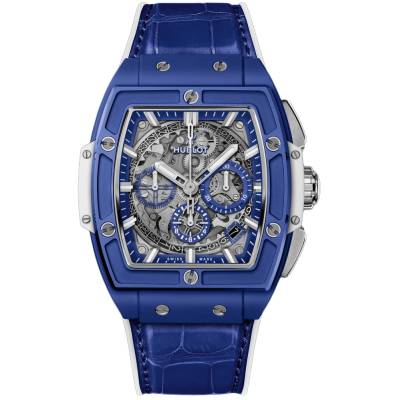 HUBLOT SPIRIT OF BIG BANG BLUE CHRONOGRAPH REF: 641.EX.5129.LR