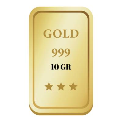 LINGOU AUR 10 GR PURITATE 999.9 (24K)_LINGOU10