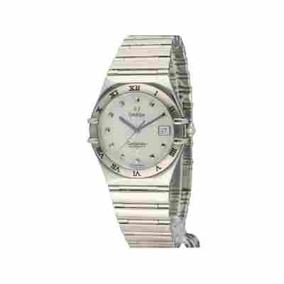 OMEGA CONSTELLATION 27.5MM MOP DIAL STAINLESS STEEL AUTOMATIC REF: 1591.71.00