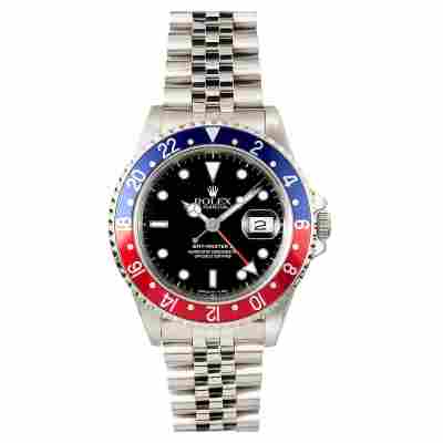 ROLEX GMT-MASTER II "COKE"  AUTOMATIC STEEL 40MM REF: 16710