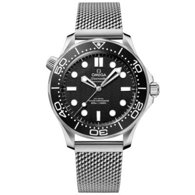 OMEGA SEAMASTER DIVER 300M 42MM STEEL BLACK DIAL AUTOMATIC REF: 210.30.42.20.01.010