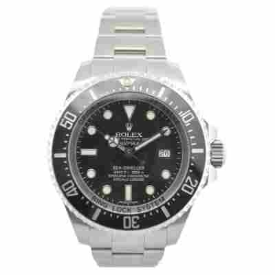 ROLEX SEA-DWELLER DEEPSEA 44MM STEEL BLACK DIAL BOX ONLY AUTOMATIC REF: 116660