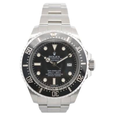 ROLEX SEA-DWELLER DEEPSEA 44MM STEEL BLACK DIAL BOX ONLY AUTOMATIC REF: 116660