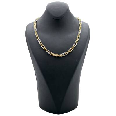 LANT DIN AUR GALBEN SI ALB DE 14K_127473