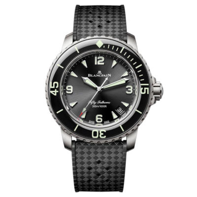 BLANCPAIN FIFTY FATHOMS 42.3 BLACK TITANIUM RUBBER AUTOMATIC REF: 501012B30B64