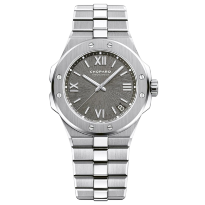 CHOPARD ALPINE EAGLE 41 GRAY STAINLESS STEEL AUTOMATIC REF 298600-3002