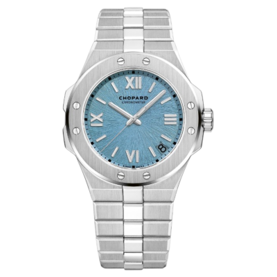 CHOPARD ALPINE EAGLE 41 RHONE BLUE STAINLESS STEEL AUTOMATIC REF 298600-3035
