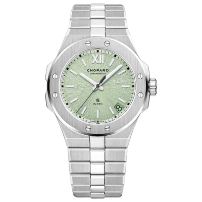 CHOPARD ALPINE EAGLE 41 GREEN AM STAINLESS STEEL AUTOMATIC REF 298600-3038