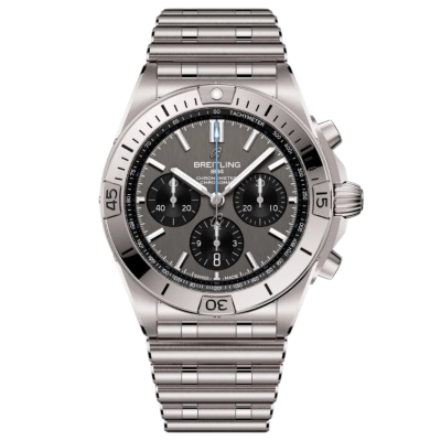 BREITLING CHRONOMAT B01 42 CHRONOGRAPH AUTOMATIC  GRAY TITANIUM REF: EB0134101M1E1