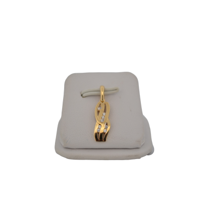 PANDANT DIN AUR GALBEN 14K_102575