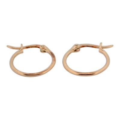 CERCEI ROTUNZI DIN AUR GALBEN 14K_131204