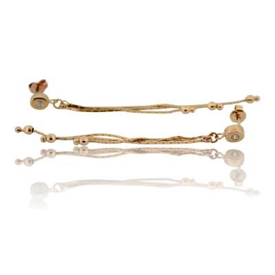 CERCEI LUNGI DIN AUR GALBEN 14K_130746