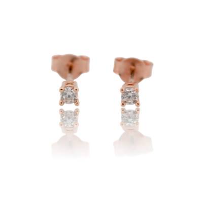 CERCEI CU SURUB DIN AUR ROZ 14K_131342