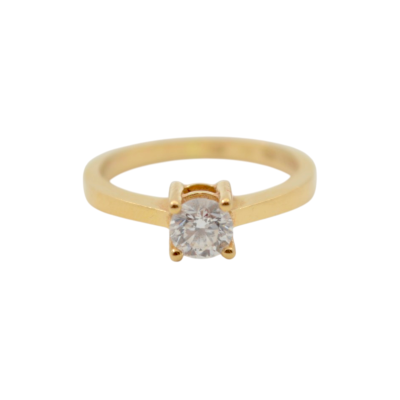 INEL DIN AUR GALBEN 18K CU DIAMANT NATURAL