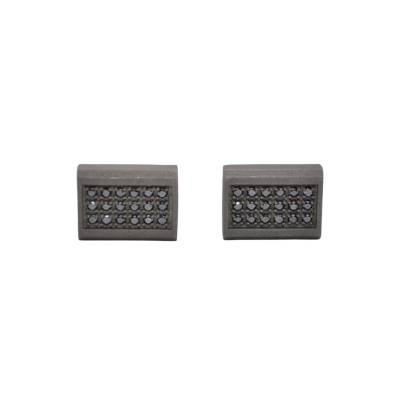 BUTONI DIN TITAN SI AUR GALBEN 18K CU DIAMANTE NATURALE_112844