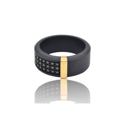 INEL DIN TITAN CU DIAMANTE NEGRE NATURALE_112843