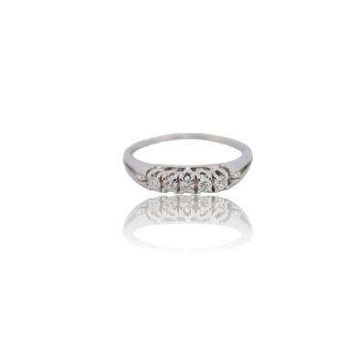 INEL DIN AUR ALB 14K CU DIAMANTE NATURALE_108528