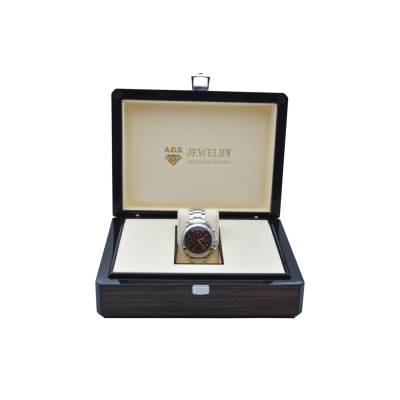 OMEGA SPEEDMASTER CHRONOGRAPH 39 BLACK DIAL STAINLESS STEEL AUTOMATIC REF: 175.0083