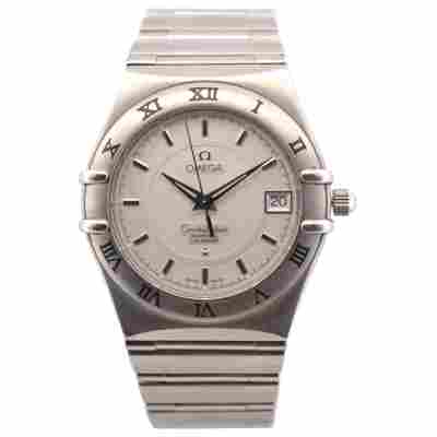 OMEGA CONSTELLATION PERPETUAL CALENDAR 35.5MM STAINLESS STEEL QUARTZ REF: 396.1202/1552.30.00 
