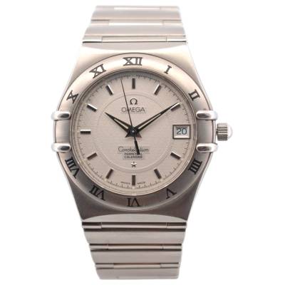 OMEGA CONSTELLATION PERPETUAL CALENDAR 35.5MM STAINLESS STEEL QUARTZ REF: 396.1202/1552.30.00 