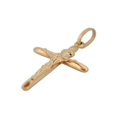 PANDANT IN FORMA DE CRUCE DIN AUR GALBEN 14K_133898
