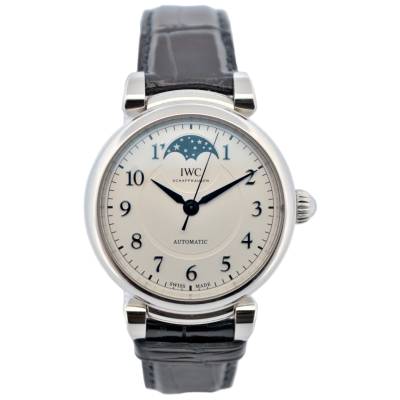 IWC DA VINCI MOONPHASE 36MM STEEL FULL SET 2018 AUTOMATIC REF: IW459306