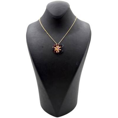COLIER DIN AUR 14K CU PIETRE PRETIOASE_122701