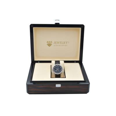 ULYSSE NARDINE MARINE CHRONOMETER 38MM STAINLES SSTEEL BLUE DIAL REF: 263-22