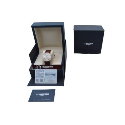 LONGINES PRESENCE 38.5 AUTOMATIC ROSE GOLD DILVER DIAL BOX+PAPERS UNWORN 2024 REF: L4.785.8.73.2