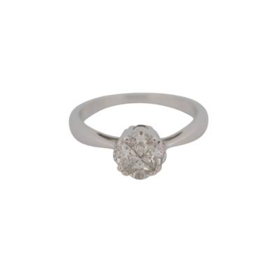INEL DIN AUR ALB 18K CU DIAMANTE NATURALE_133393