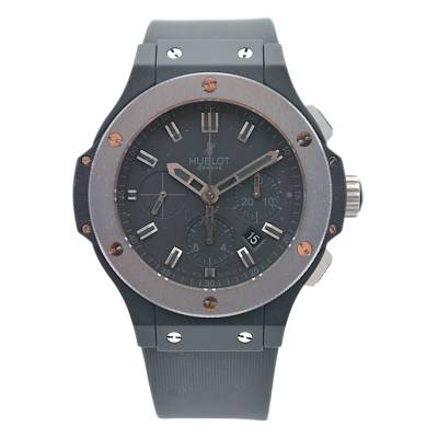HUBLOT BIG BANG ICE 44 CERAMIC&TITANIUM BLACK BOX+PAPERS 2012 REF: 301.CK.1140.RX