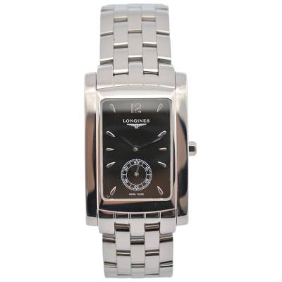 LONGINES DOLCEVITA 40X26MM STAINLESS STEEL BLACK DIAL QUARTZ 2004 REF: L5.655.4.76.6