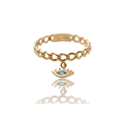 INEL AUR CU PANDANT AUR GALBEN 14K_128272