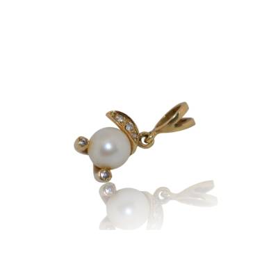 PANDANT DIN AUR GALBEN 14K_110690