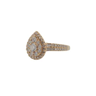 INEL DIN AUR GALBEN 18K CU DIAMANTE NATURALE_114499