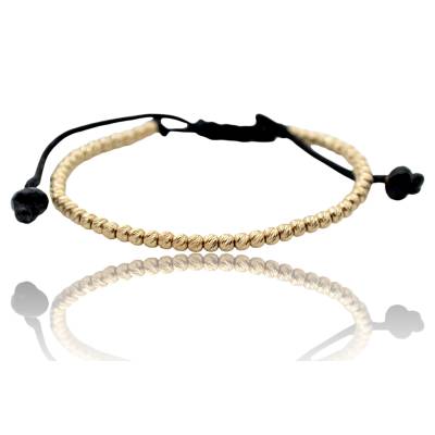 BRATARA PE SNUR CU AUR GALBEN 14K_132386