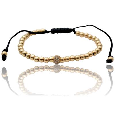 BRATARA PE SNUR CU AUR GALBEN 14K_132184