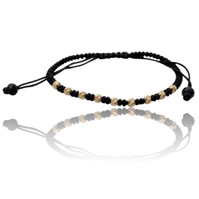 BRATARA PE SNUR CU AUR GALBEN 14K_132097