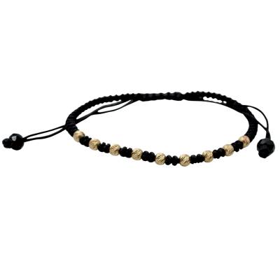 BRATARA PE SNUR CU AUR GALBEN 14K_132097