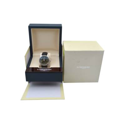 LONGINES SPIRIT CHRONOMETER 40 STAINLESS STEEL GREEN DIAL AUTOMATIC REF: L3.810.4.03.2